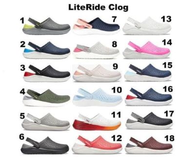 รองเท้า Crocs LiteRide  ถูกกว่า shop 26 สี (สินค้าพร้อมจัดส่งจากไทย)