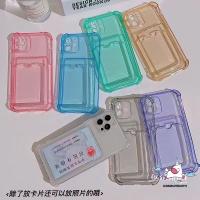 【Great. Cell phone case】 กล่องใส่บัตร A03 Samsung A14 A13 A04 A04E A73 A53 A33 A23 A71ฝาหลังนิ่มใสกันกระแทก A30 A72 M02 A10s A22นิ่มแบบ A30s