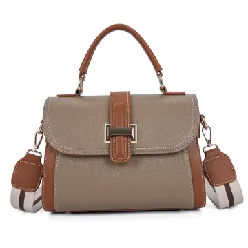 Leather sling cheap bag lazada