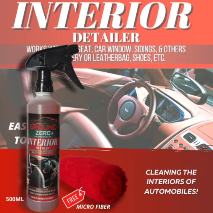 Dr. Car Ground Zero Car Care Premium interior detailer(500ml)Car