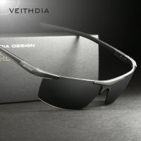 【jw】☊❁  Aluminum Magnesium Mens Sunglasses Polarized UV400 Mirror Glasses Outdoor Male Eyewear Accessories 6588