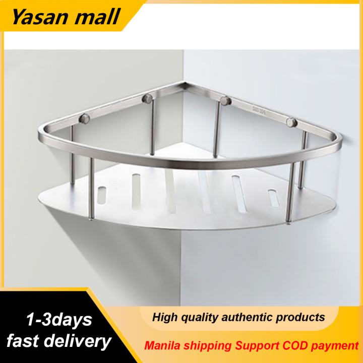 sus304 stainless bath corner rack shower holder Lazada PH