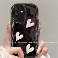 Phone Case เคส Samsung Galaxy M34 M54 M14 A54 A34 A14 A24 LTE 5G 4G ลายเปลือกหอยสามมิติรูปหัวใจป้องกันเลนส์นุ่ม2023ฝาหลัง