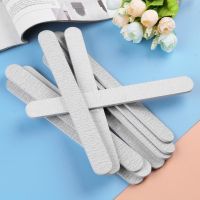 10pcs Straight Nail Files Sanding Coating Cuticle Remover Buffer Manicure Nail Art Manicure Care Tools Nail equipment