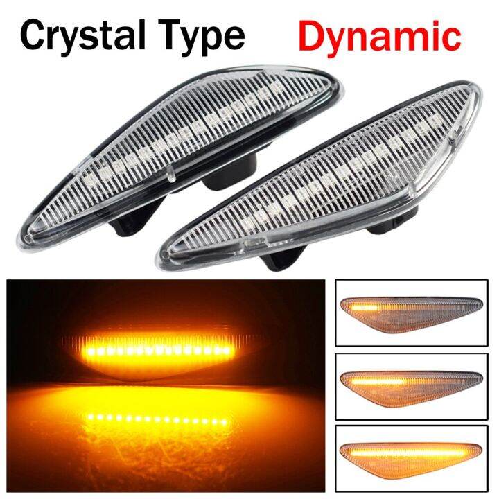 Flashing LED Dynamic Turn Signal Blinker Light For Mazda 5 CW 6 GH MX5