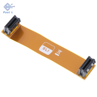 【Paul L】 1PC FLEXIBLE 80mm SLI Bridge PCI-E ตัวเชื่อมต่อการ์ดแสดงผล