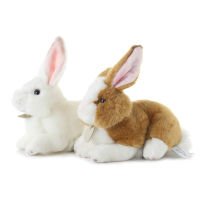 Aurora Rabbit Doll Stuffed Bunny Animal Plush Toy Cute Simulation Hare s Fluffy Dolls Birthday Gifts