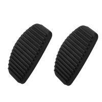 1 Pair Brake Clutch Pedal Black Rubber Cover Non-slip Pad Replacement For Fiat Doblo Albea Punto Palio Fiorino