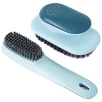 Scrub Brush Set,Laundry Scrub Brush,Clothes Shoes Scrubbing,Household Cleaning Brushes Bathroom Shower Sink Pack 2