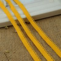 [NEW EXPRESS] 1474 Golden Elastic bands for Underwear Pant Bra Lace Fabric Stretch edge rubber Nylon Webbing Strap Ribbon Spandex Band