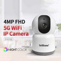 Sricam SH038 HD 4.0MP 5G Wifi IP Camera 360° Mobile Remote View Indoor Baby Monitor Night Color Video Surveillance CC Camera