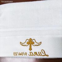 ▨ AHSNME Customized Name and Date Baptism Towel Face Towel Bath Towels for Baby Christening Soft for Bathing