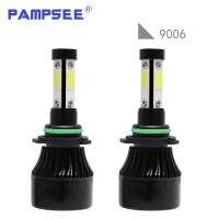 Pampsee 80W 8000lm 4ด้าน Lumens 9006 Hb4ไฟหน้ารถ Led โคมไฟ Led ไฟคาดศีรษะหลอดไฟอัตโนมัติ12V สำหรับ Nissan Bmw โตโยต้า Chevrolet