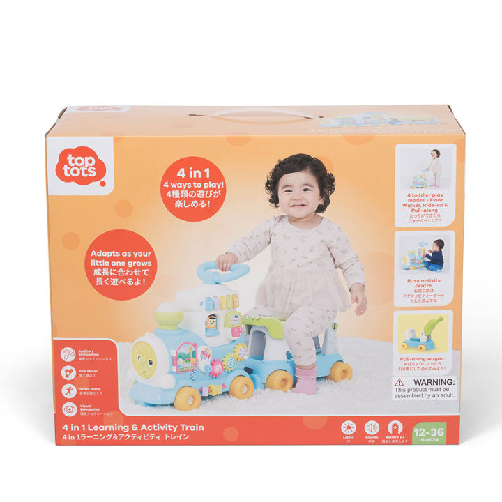 Top Tots 4 in 1 Learning & Activity Train *Only At Toys R Us* (933168