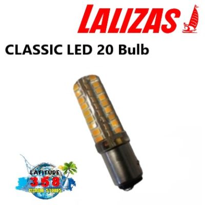 ไฟเรือ LALIZAS CLASSIC LED 20 Bulb (BAY15D) 72184