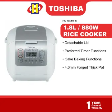 Toshiba RC-18DR1NMY Jar Rice Cooker Digital 1.8L Pot Thick 4.0MM