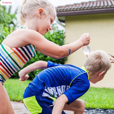 HOONEY ของเล่นน้ำกลางแจ้งสำหรับเกมฤดูร้อนเด็กทำจากบอลลูนสนุกกันน้ำรั่วซึมอย่างรวดเร็ว