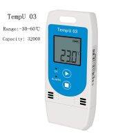 Rh Temp เครื่องบันทึกข้อมูลความชื้นวัดอุณหภูมิแบบใช้ซ้ำได้32000คะแนนความสามารถในการบันทึกเครื่องวัดแบบบันทึกเสียงได้