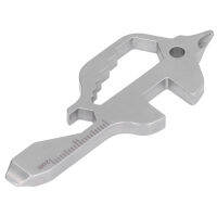 Multitool,ข้าม + สล็อตไขควงบิตแบบพกพารูกุญแจปลารูปกระเป๋าเครื่องมือที่เปิดขวด Hex ประแจสำหรับกลางแจ้งสำหรับผู้ชาย