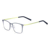 Lightweight Square Eyeglasses Men and Women Classic Colorful Full Rim Metal Glasses Frame For Prescription Lenses