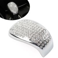 fvdbsdv Silver Diamond Car Gear Shift Lever Knob Cover Trim For Honda Civic 10th Generation 2016 2017 2018 2019 2020 2021