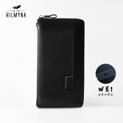 สลักชื่อฟรี! HILMYNA Pocket Doc. holder กระเป๋าใส่สมุดบัญชี กระเป๋าบุ๊คแบงค์ เก็บทะเบียนรถ ทะเบียนบ้าน ใส่ได้ทุกธนาคาร