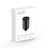 Orsen By Eloop รุ่น C8 หัวชาร์จรถยนต์ Mini Car Charger 45W Max ที่ชาร์จในรถ USB-A &amp; Type-C รองรับ PD l QC 4.0