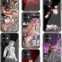 Baki เคสโทรศัพท์แก้วซิลิโคนอะนิเมะญี่ปุ่น,สำหรับ IPhone SE 6S 7 8 14 Plus Xr Xs 11 12 13 Mini 14 Pro Max Samsung