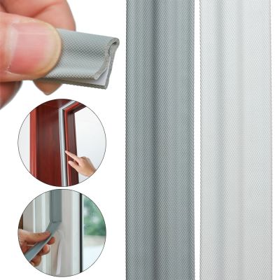 Wearable Door Window Sealing Strips Pu Foam Self Adhesive Tape Waterproof Dustproof Sealing Tape Sound Insulation Tools