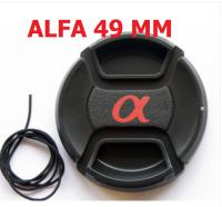 ฝาปิดหน้าเลนย์ LENS CAP SONY ALFA 49MM