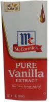 แม็คคอร์มิคเพียววานิลลาสกัด 59 มล/Mccormick Pure Vanilla Extract 59ml