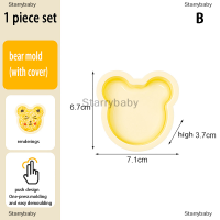 Star ชุดลูกบอลข้าวปั้นรูปการ์ตูน1ชิ้นแม่พิมพ์ซูชิม้วนสำหรับเด็กแม่พิมพ์กดข้าวปั้นเบนโตะแม่พิมพ์อบในครัว