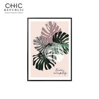 Chic Republic BOTANICAL-A/50x70,ภาพติดฝาผนัง - สี ดำ/หลากสี