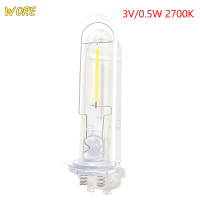 ?【Lowest price】WORE หลอดไฟพลังงานแสงอาทิตย์แบบจุดลวดเส้นใยสำหรับเชื่อม3V หลอดไฟ LED 2700K แหล่งกำเนิดแสงโคมไฟไส้หลอด