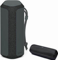 Sony SRS-XE200 X-Series Wireless Ultra Portable Bluetooth Speaker (Black) Bundle with Hard Travel and Storage Case (2 Items)