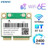 6E 5374Mbps สำหรับ AX210การ์ด Mini PCIE สำหรับบลูทูธ5.2 802.11AX 2.4G/5G/6Ghz อะแดปเตอร์การ์ดเน็ตเวิร์ก Wlan สำหรับ Windows 10