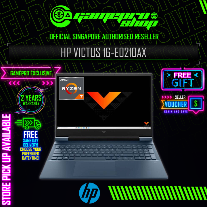 SAME-DAY DELIVERY | HP Victus 16-e0210AX Gaming Laptop - Ryzen 7