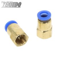 PCF OD Hose Tube 4MM-12MM Pneumatic Connector 1/8 1/4 3/8 1/2BSP Female thread Push In Fitting for Air Pipe joint