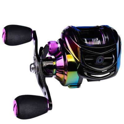 QIANNONG ปลาคาร์พตกปลาตกปลา Pesca ซ้ายมือ22LB ลากสูงสุดน้ำหนักเบา9 + 1BB น้ำเค็ม Baitcasting Reel Spinning Reel เปลือกคาร์บอนตกปลา