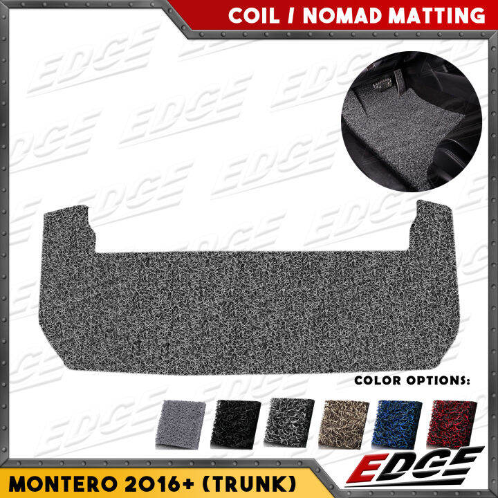 (TRUNK ONLY) Coil Matting Mitsubishi Montero 20162023 // nomad