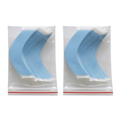 216Pcs Strong Hair Wig Tape Double Adhesive Extension Tape Strips Waterproof for Toupee/Lace Front Wigs Film CC Shape