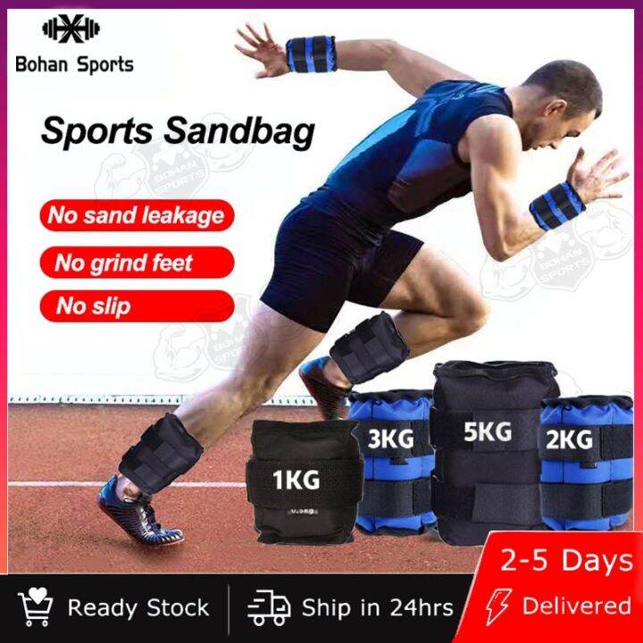 Ankle Weights(Pair) 18kg Adjustable Strength Training weights Running Equipment Lazada PH
