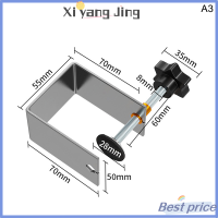 XYJ แฟลชขายบ้านปรับปรุงบ้านลิ้นชักงานไม้เรียบติดตั้งหน้าแคลมป์ฮาร์ดแวร์อุปกรณ์จิ๊กยึดสแตนเลสมั่นคง