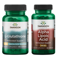 Bộ viên uống L-Glutathione và Alpha Lipoic Acid cặp đôi hoàn hảo giúp trắng da chống lão hóa và tăng cường hệ miễn dịch thumbnail