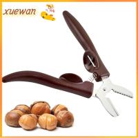 XUEWAN ที่เปิดคลิปหนีบแบบแป้นเครื่องบีบในครัวแบบทนทานมีอปลอกเกาลัดคีมปอกจาก Castanea Mollissima ที่ปอก