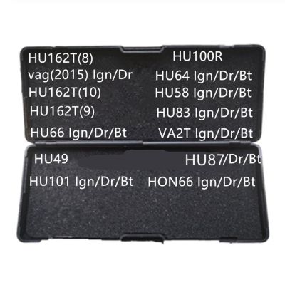 【YF】 Car Lock Repair Lishi Tool HU162T8 vag2015 HU162T10 HU162T9 HU66 HU49 HU101 HU100R HU64 HU58 HU83 VA2T HU87 HON66