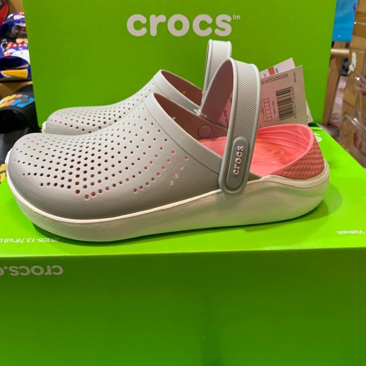 รองเท้าcrocs-literideมาใหม่-สวมใส่สบายเท้า-รองเท้าหัวโต-กดสั่งสินค้าก่อน15-00น-จัดส่งภายในสวันนั้นเลยครัล