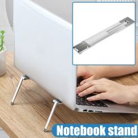 Aluminum Alloy Foldable Laptop Holder Ultra Thin Cooling Notebook Laptop Holder Rack Laptop Base Mini Adjustable Bracket Laptop Stands