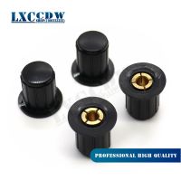 5PCS WXD3-13 black knob button cap is suitable for high quality WXD3-13-2W  turn around special potentiometer knob KYP16-16-4 WATTY Electronics