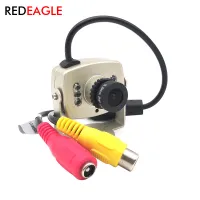 REDEAGLE Metal Housing Super Mini 850nm Infrared Night Vision Indoor Color og CC Home Video Surveillance Security Camera